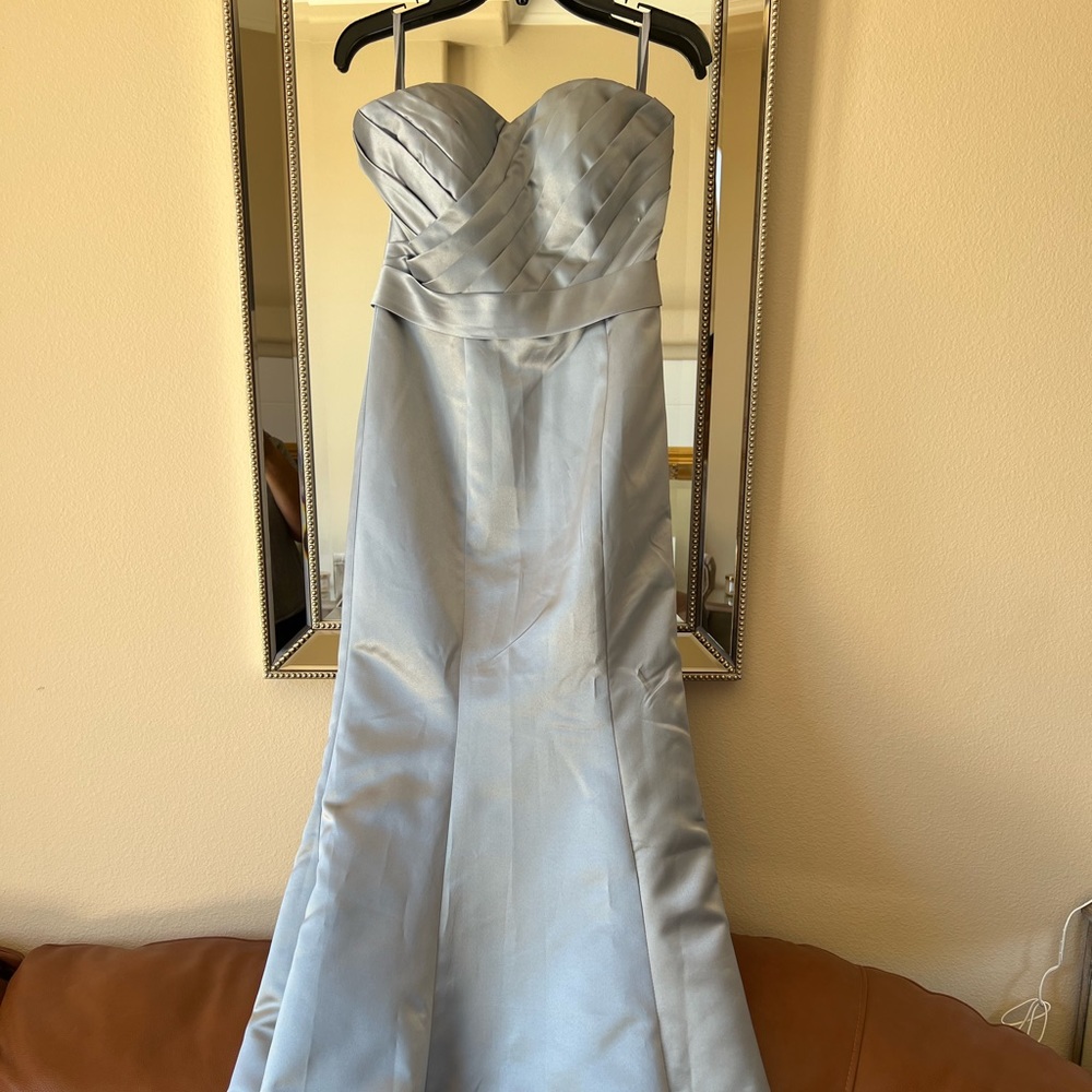 Beautiful gray/blue gown, new with tags, size 4